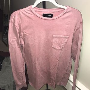 Pacsun light wash long sleeve